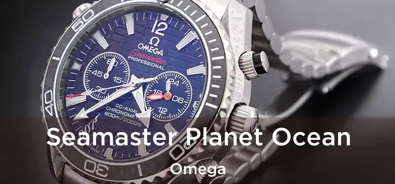  Seamaster Planet Ocean Omega